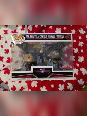 Funko Pop! Moment The Marvels Trio — Blue, Black, Blonde